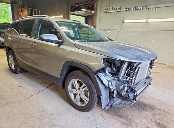 3GKALMEG7RL396764 2024 GMC TERRAIN Gray წინა მარჯვენა