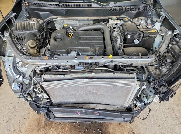 3GKALMEG7RL396764 2024 GMC TERRAIN Gray ძრავის განყოფილების ხედი