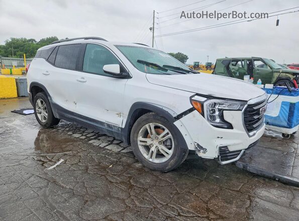 3GKALMEG8PL138475 2023 GMC TERRAIN White წინა მარჯვენა