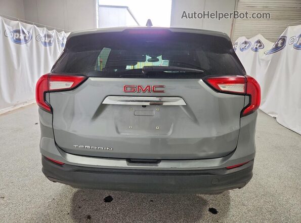 3GKALMEG8RL357763 2024 GMC TERRAIN Gray Հետևի տեսք