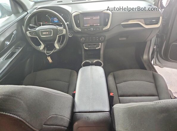 3GKALMEG8RL357763 2024 GMC TERRAIN Gray Առջևի վահանակի տեսք