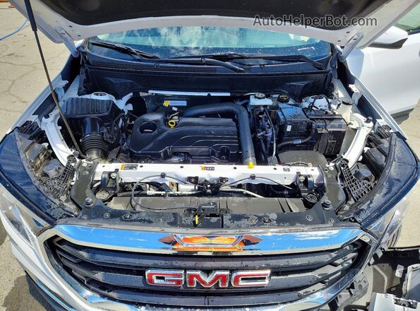 3GKALMEG8RL370755 2024 GMC TERRAIN White Widok komory silnika