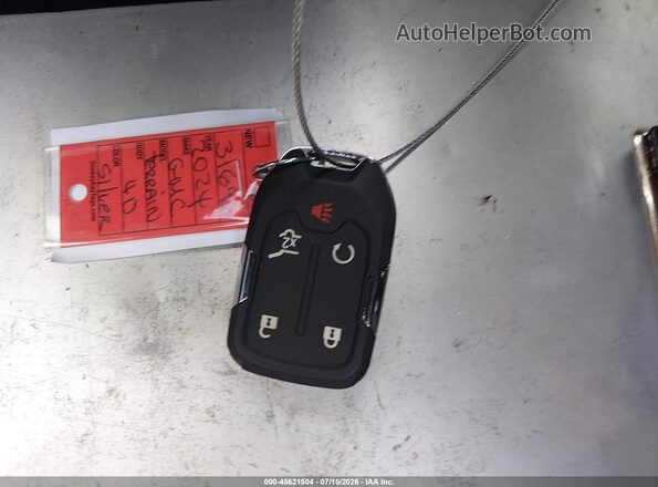 3GKALMEG8RL395798 2024 GMC TERRAIN Gray Вид панелі приладів