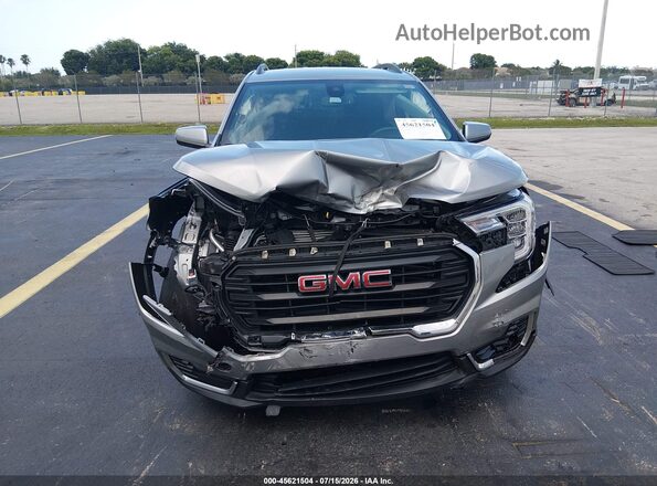 3GKALMEG8RL395798 2024 GMC TERRAIN Gray Вид щитка приладів