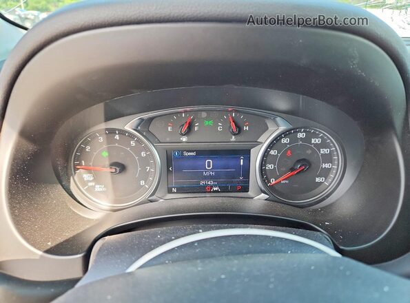 3GKALMEG8RL400854 2024 GMC TERRAIN Blue Vista del cuadro de instrumentos
