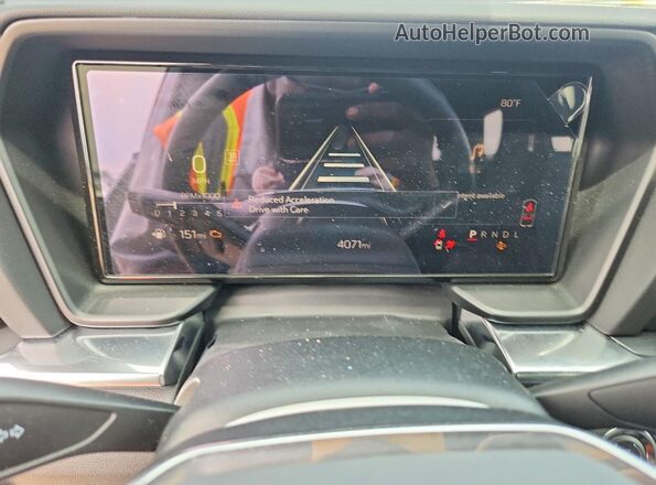 3GKALMEG8TL293733 2026 GMC TERRAIN Gray Widok zestawu wskaźników