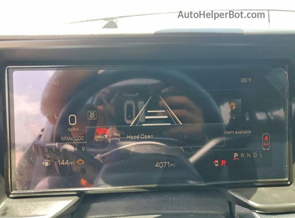 3GKALMEG8TL293733 2026 GMC TERRAIN Серый Вид щитка приборов