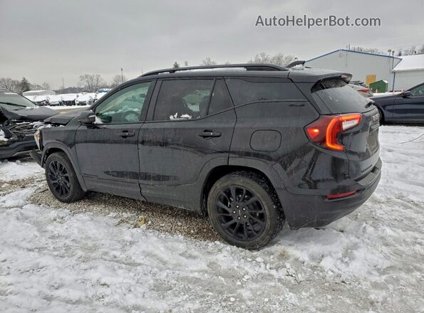 3GKALMEG9PL210039 2023 GMC TERRAIN Черный Задняя левая четверть