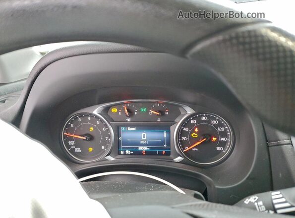 3GKALMEG9PL210039 2023 GMC TERRAIN Черный Вид щитка приборов