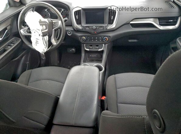 3GKALMEG9PL210039 2023 GMC TERRAIN Черный Вид панели приборов