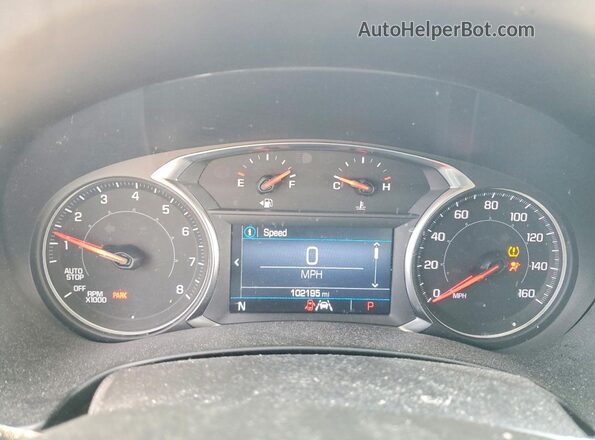 3GKALMEG9RL282653 2024 GMC TERRAIN Серый Вид щитка приборов