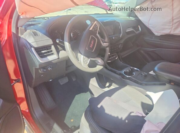 3GKALMEGXRL186546 2024 GMC TERRAIN Burgundy Vista del salpicadero