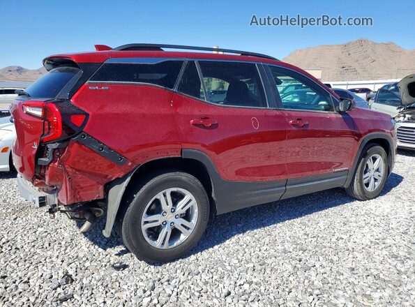3GKALMEGXRL256479 2024 GMC TERRAIN Темно-бордовый Задняя правая четверть