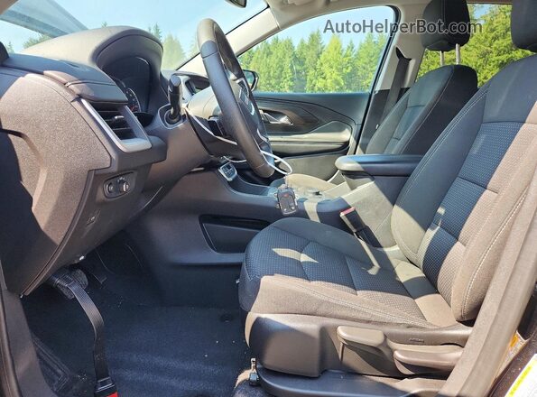 3GKALMEGXRL328278 2024 GMC TERRAIN Black Вид салону спереду
