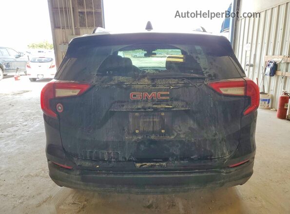 3GKALMEGXRL388738 2024 GMC TERRAIN Black Հետևի տեսք