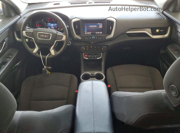 3GKALMEGXRL388738 2024 GMC TERRAIN Black Առջևի վահանակի տեսք