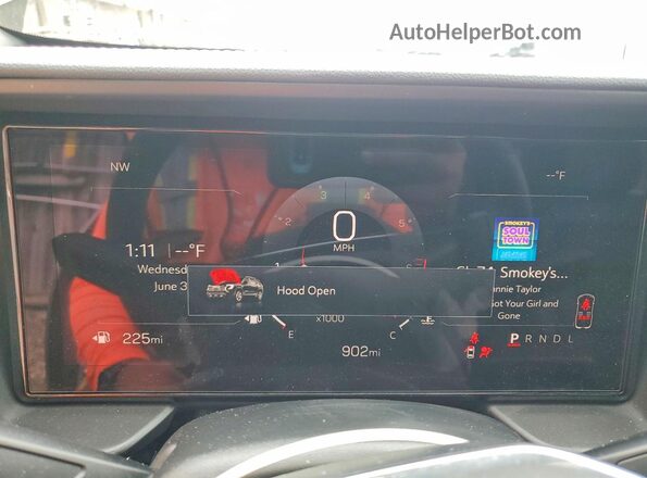 3GKALMEGXTL455829 2026 GMC TERRAIN Gray Вид щитка приладів