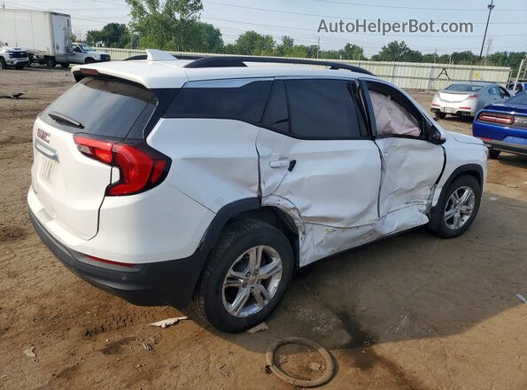 3GKALMEV0JL155924 2018 GMC TERRAIN White Rear right
