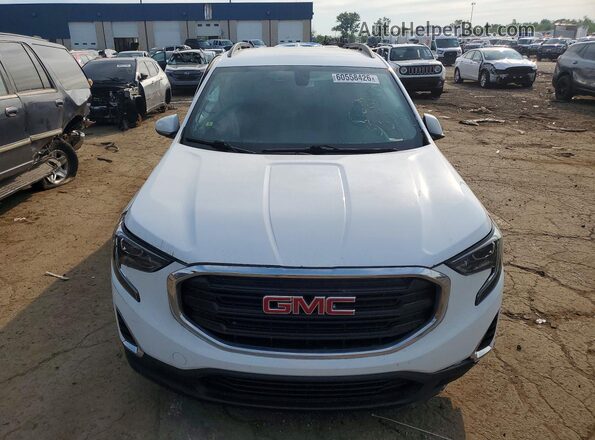 3GKALMEV0JL155924 2018 GMC TERRAIN White Front view
