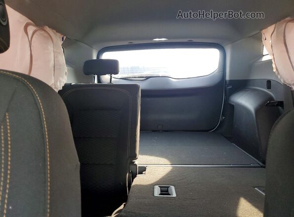 3GKALMEV0JL155924 2018 GMC TERRAIN White Rear seats view
