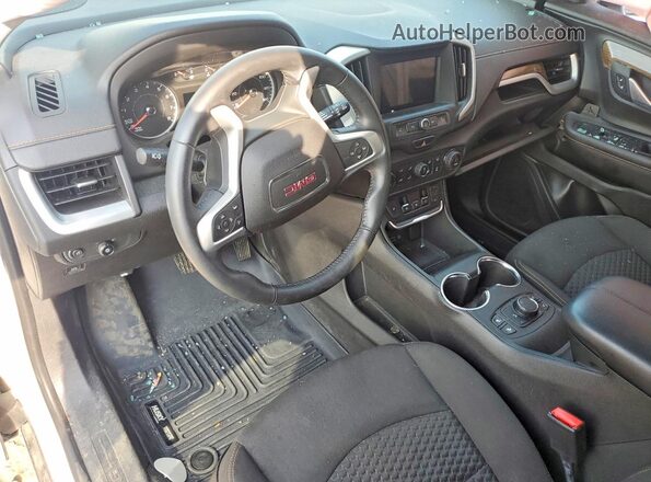 3GKALMEV0JL155924 2018 GMC TERRAIN White Dashboard view