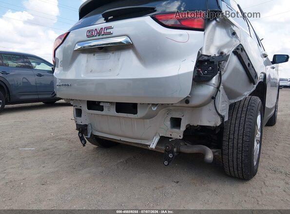 3GKALMEV0JL162677 2018 GMC TERRAIN Silver Vista frontal