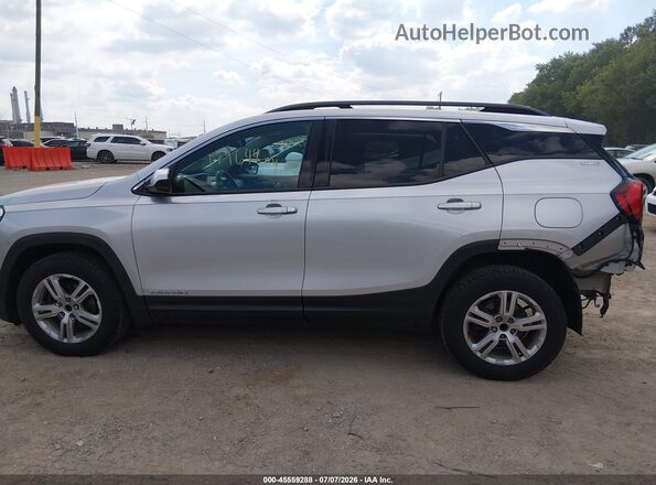 3GKALMEV0JL162677 2018 GMC TERRAIN Silver 
