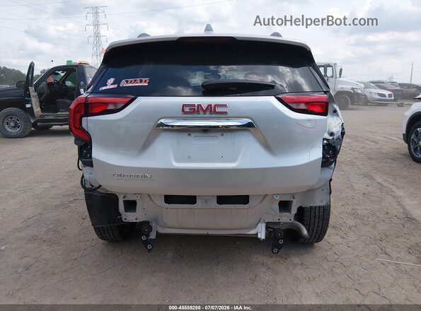 3GKALMEV0JL162677 2018 GMC TERRAIN Silver 