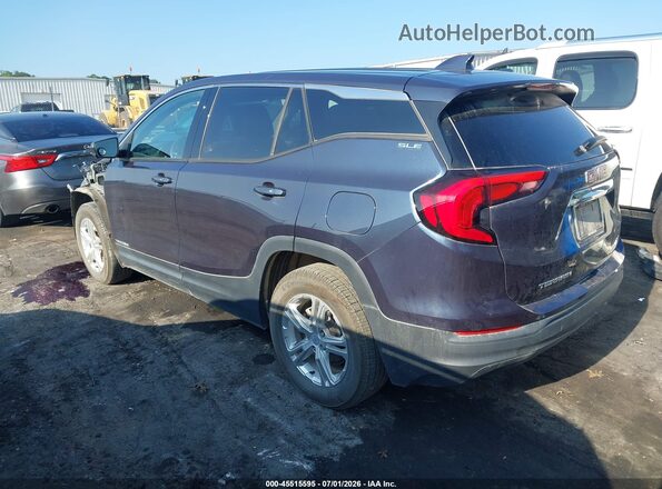3GKALMEV0JL196618 2018 GMC TERRAIN Black Tył lewy