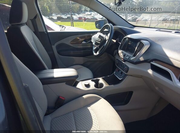3GKALMEV0JL196618 2018 GMC TERRAIN Black Widok wnętrza z przodu