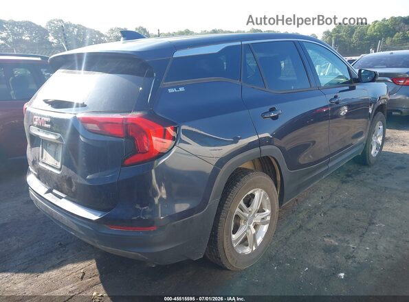 3GKALMEV0JL196618 2018 GMC TERRAIN Black Tył prawy