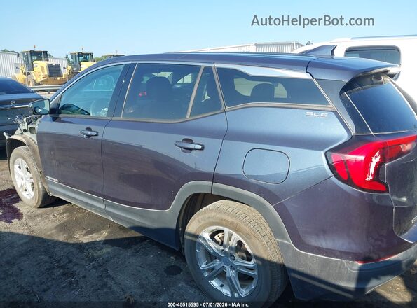 3GKALMEV0JL196618 2018 GMC TERRAIN Black Widok wnętrza 360 stopni