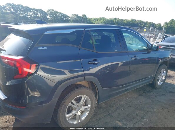3GKALMEV0JL196618 2018 GMC TERRAIN Black Widok wnętrza z tyłu