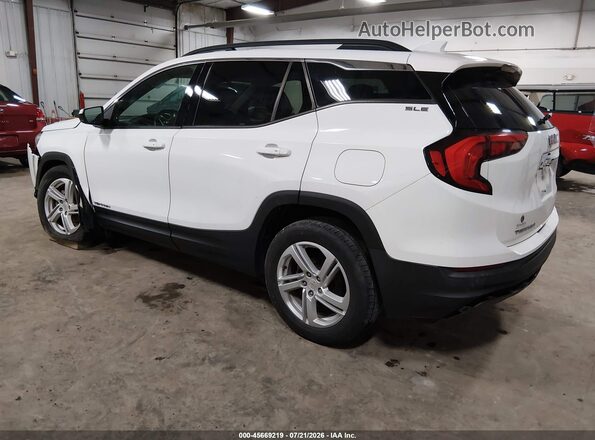 3GKALMEV0JL239080 2018 GMC TERRAIN White Trasero izquierdo