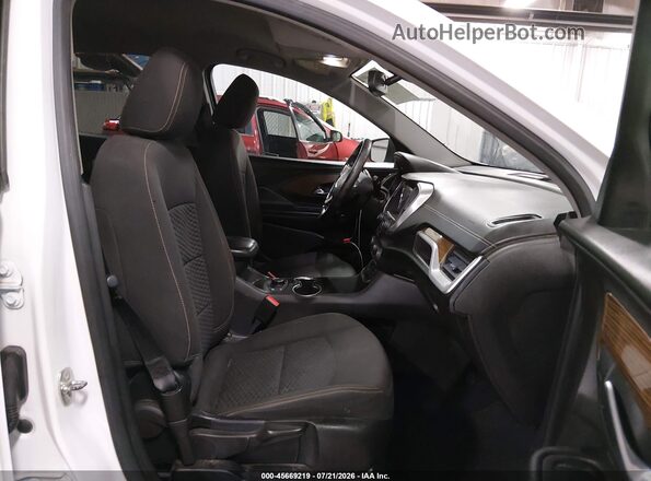 3GKALMEV0JL239080 2018 GMC TERRAIN White Vista interior delantera