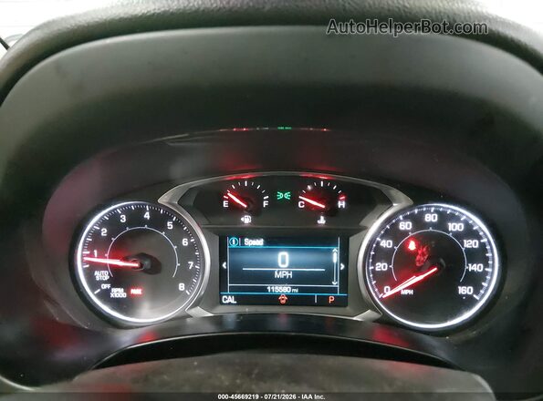 3GKALMEV0JL239080 2018 GMC TERRAIN White Vista de los asientos traseros