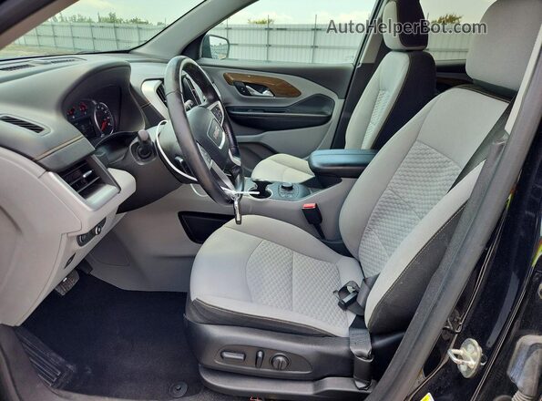 3GKALMEV0JL245946 2018 GMC TERRAIN Black Front interior view