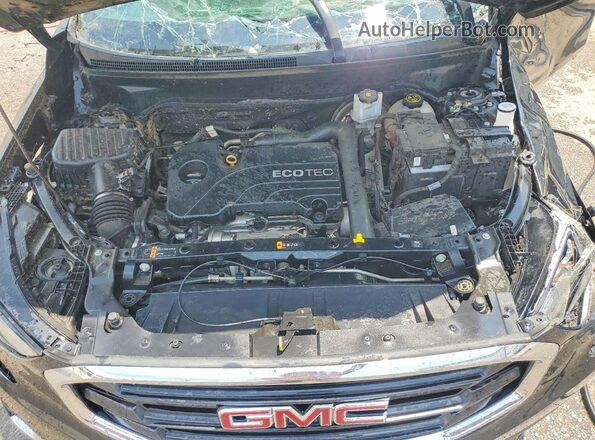 3GKALMEV0JL301531 2018 GMC TERRAIN Black Rear interior view