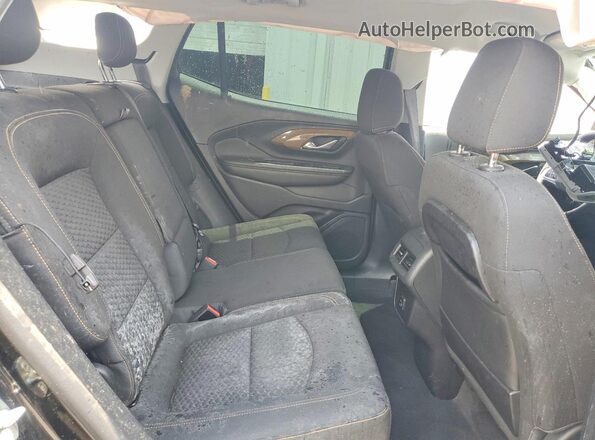 3GKALMEV0JL301531 2018 GMC TERRAIN Black Rear seats view