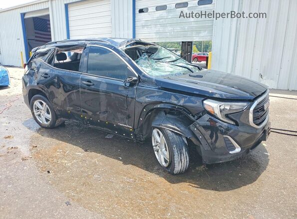 3GKALMEV0JL301531 2018 GMC TERRAIN Black Front right