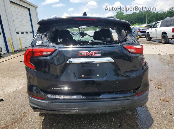 3GKALMEV0JL301531 2018 GMC TERRAIN Black Rear view