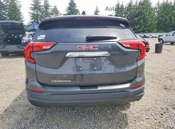 3GKALMEV0JL347246 2018 GMC TERRAIN Charcoal Widok z tyłu
