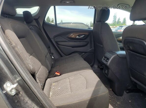 3GKALMEV0JL347246 2018 GMC TERRAIN Charcoal Widok wnętrza z tyłu