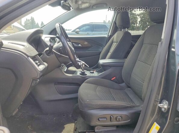 3GKALMEV0JL347246 2018 GMC TERRAIN Charcoal Widok wnętrza z przodu