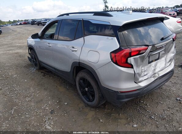 3GKALMEV0JL399802 2018 GMC TERRAIN Серый Задняя левая четверть