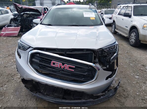 3GKALMEV0JL399802 2018 GMC TERRAIN Серый Вид задней части салона