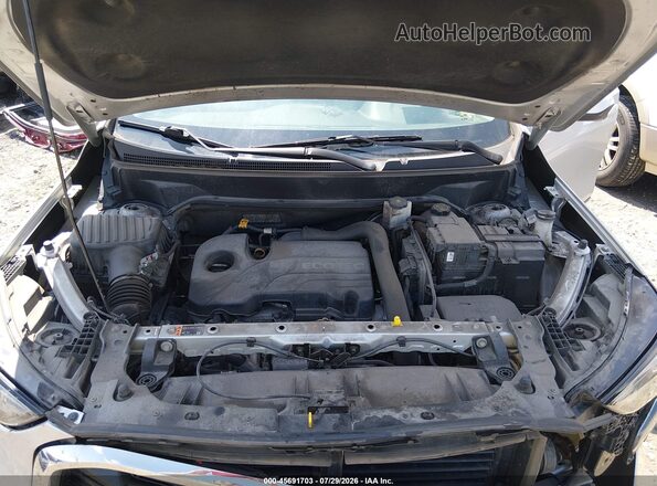 3GKALMEV0JL399802 2018 GMC TERRAIN Серый Вид сзади