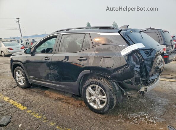 3GKALMEV0KL155567 2019 GMC TERRAIN Black Հետևի ձախ
