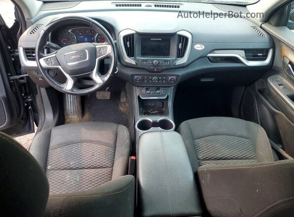 3GKALMEV0KL155567 2019 GMC TERRAIN Black Առջևի վահանակի տեսք