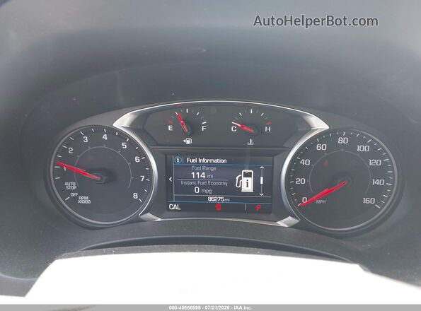 3GKALMEV0KL159330 2019 GMC TERRAIN White Vista de los asientos traseros